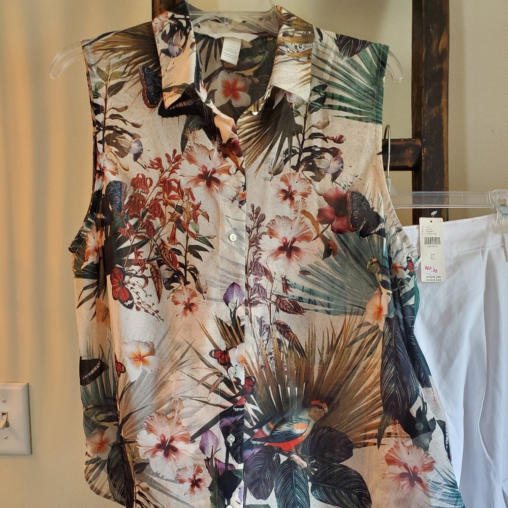 H&M Sleeveless Blouse